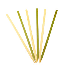 El vajilla de alta calidad del almuerzo o de la cena del hogar asó a la parrilla los palillos de bambú planos del Bbq